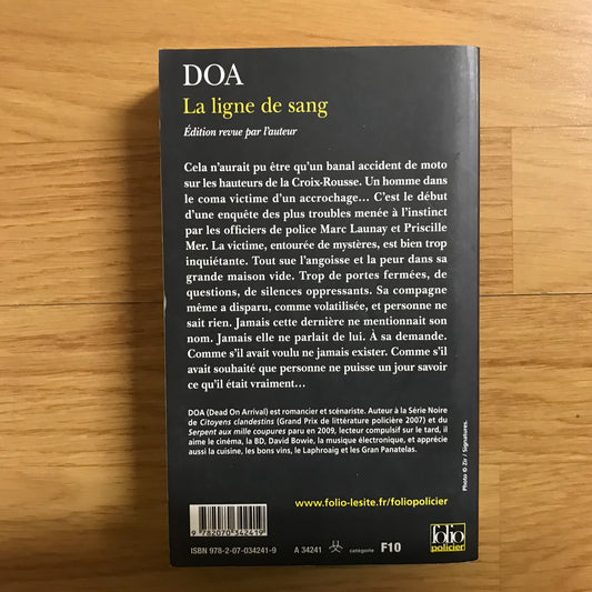DOA - La ligne de sang