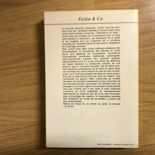 Bruckner, Pascal & Finkielkraut - Le nouveau désordre amoureux
