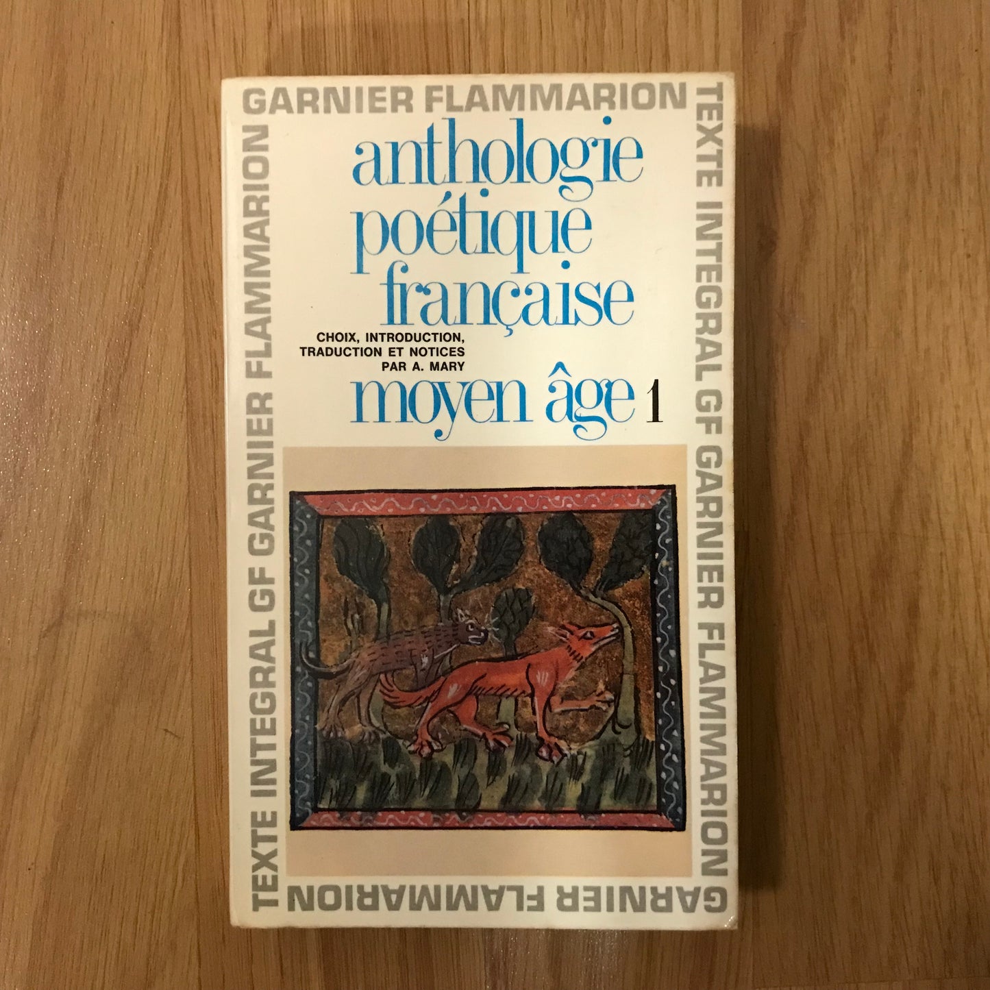 Collectif - Anthologie poétique du Moyen Âge 1