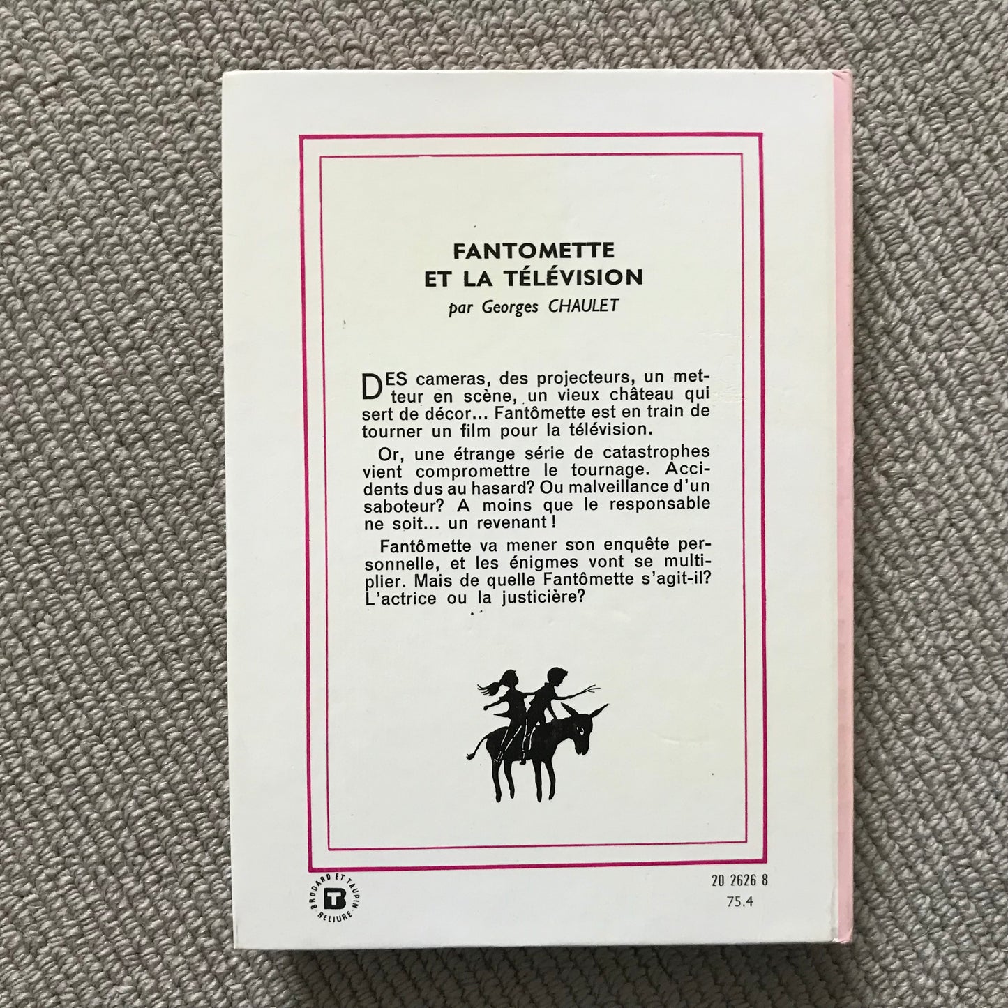 Fantômette et la télévision - G. Chaulet