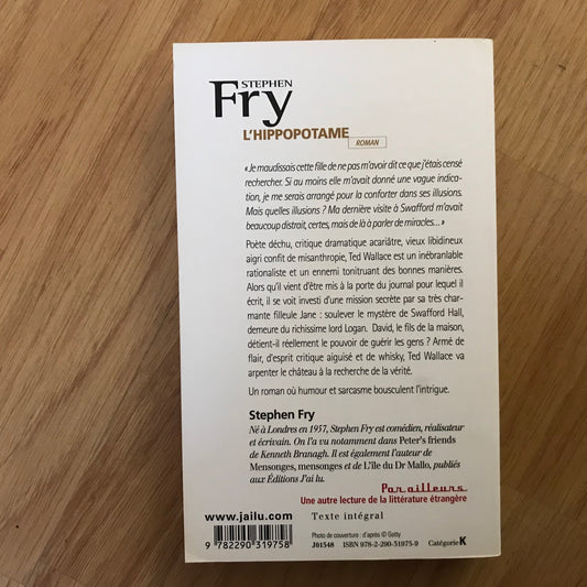 Fry, Stephen - L’hippopotame