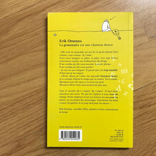 Orsenna, Eric - La grammaire est une chanson douce