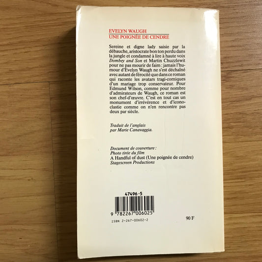 Waugh, Evelyn - Une poignée de cendres