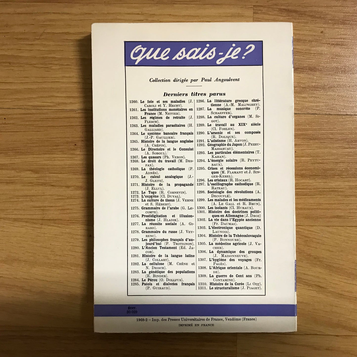 Que sais-je ? Sociologie de la littérature - Robert Escarpit