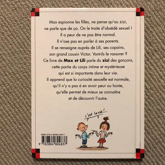 Max et Lili T87: Max ne pense qu’au zizi - Bloch & Saint Mars