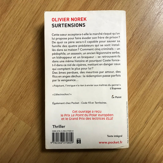 Norek, Olivier - Surtensions