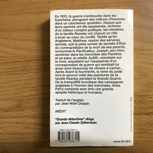 Perry, Anne - Le temps des armes