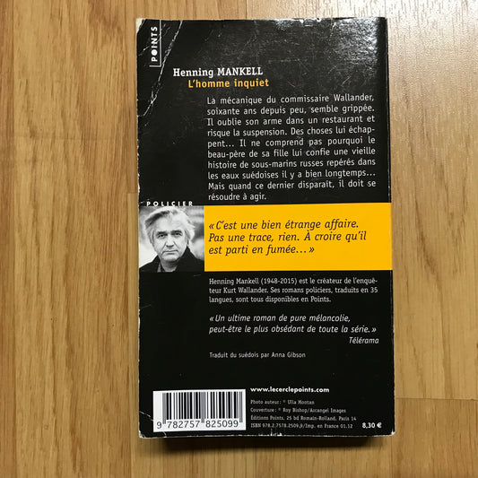 Mankell, Henning - L’homme inquiet