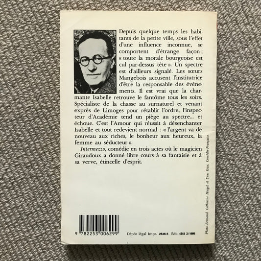 Giraudoux, Jean - Intermezzo
