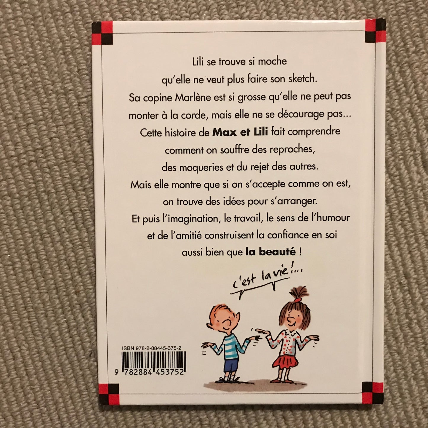 Max et Lili T37: Lili se trouve moche - Bloch & Saint Mars