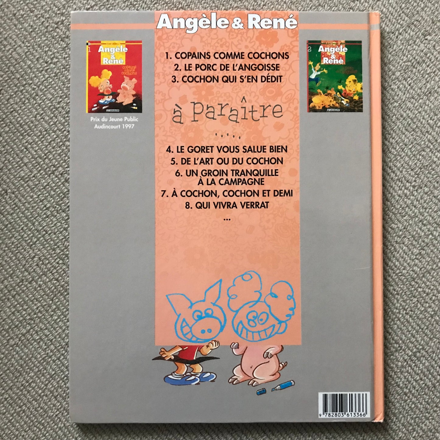 Angèle et René T03, Cochon qui s‘en dédit - Curd Ridel