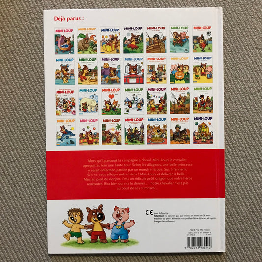 Mini-loup: Le chevalier, la princesse et le dragon - Matter, Philippe