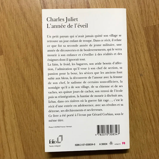Juliet, Charles - L’année de l’éveil