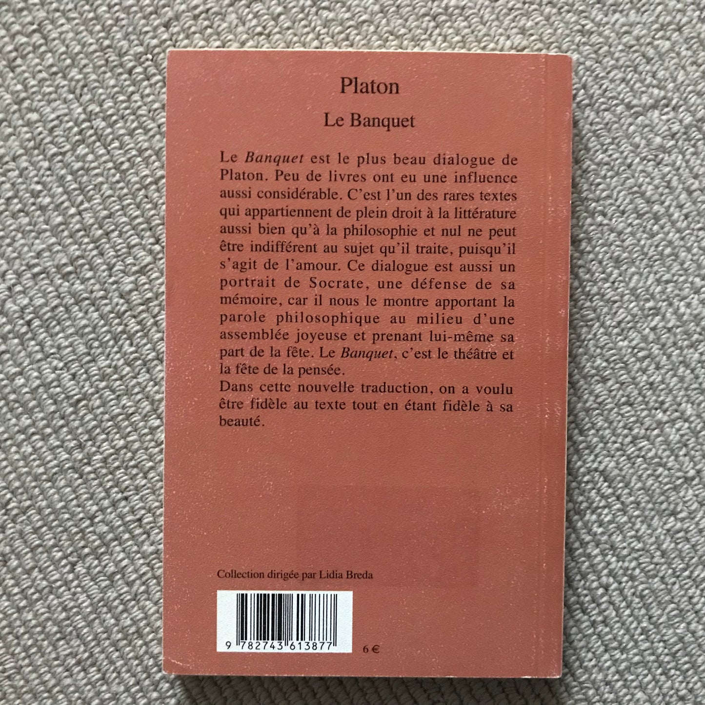 Platon - Le banquet