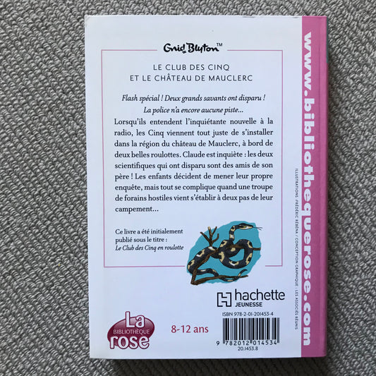 Le club des cinq et le château de Mauclerc - E. Blyton