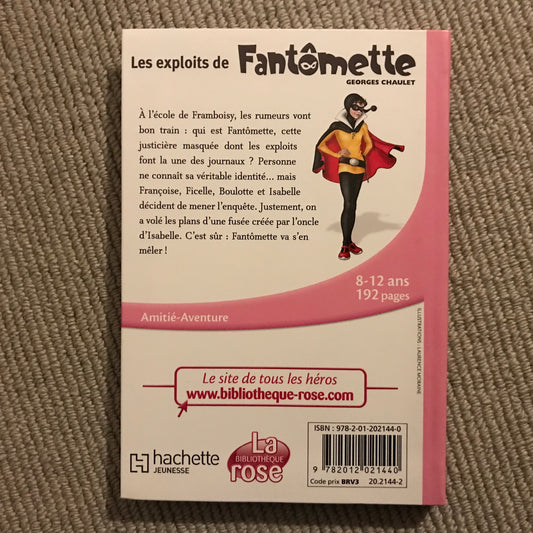 Fantômette, les exploit de Fantômette - G. Chaulet