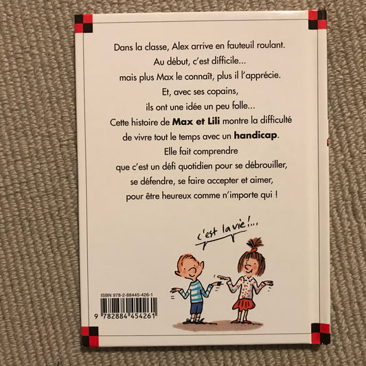 Max et Lili T44: Alex est handicapé - Bloch & Saint Mars