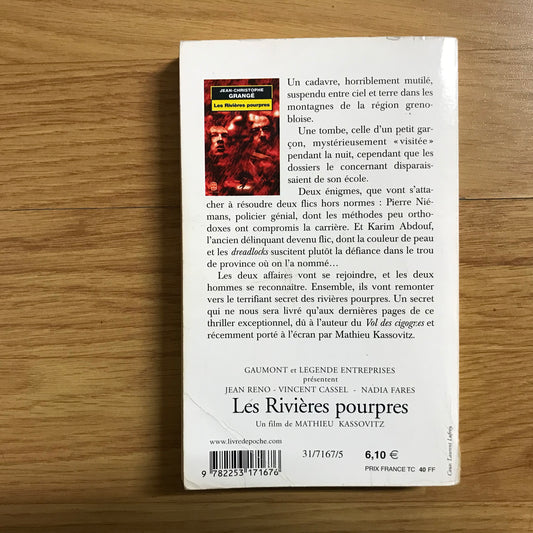 Grangé, Jean-Christophe - Les rivières pourpres