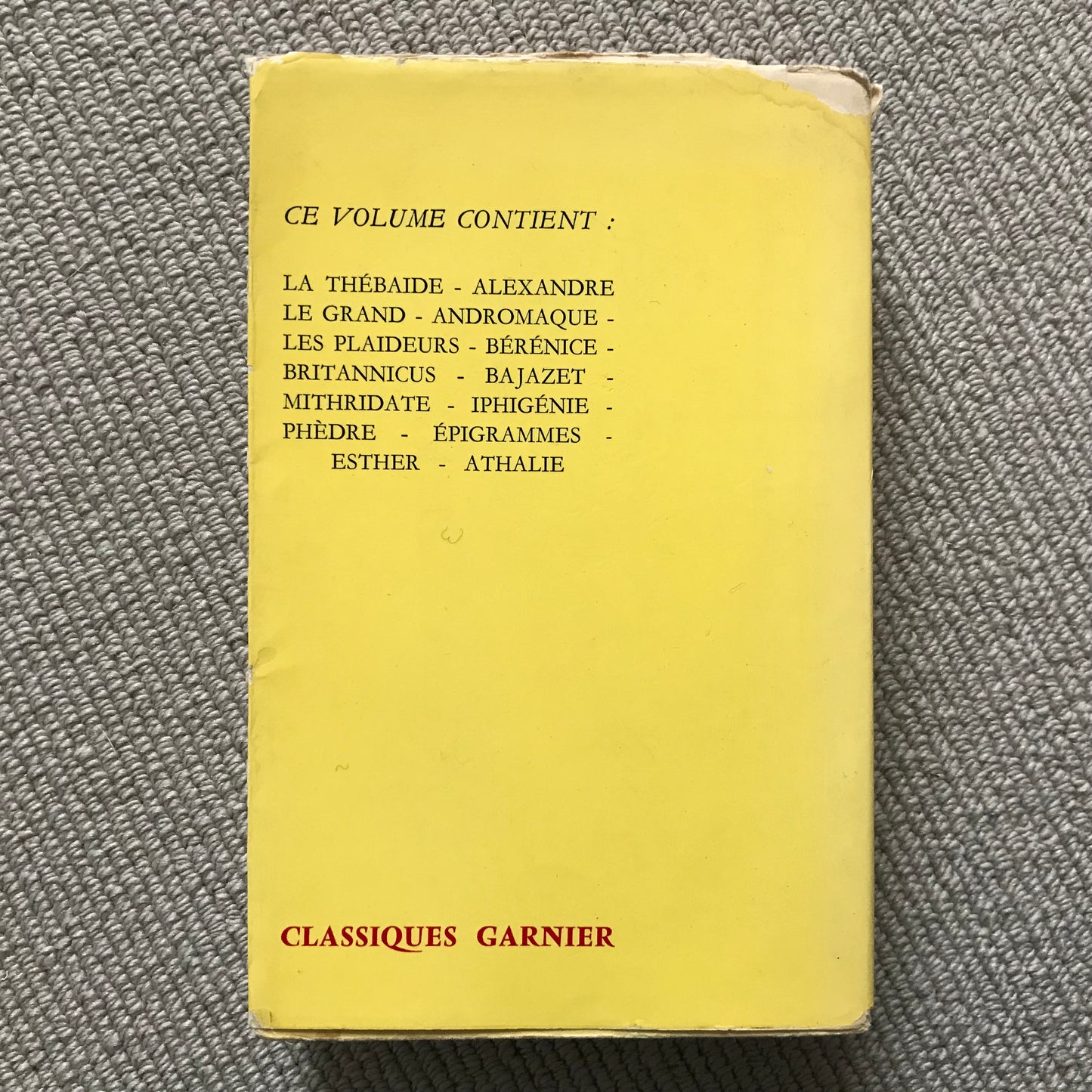 Racine - Théâtre complet