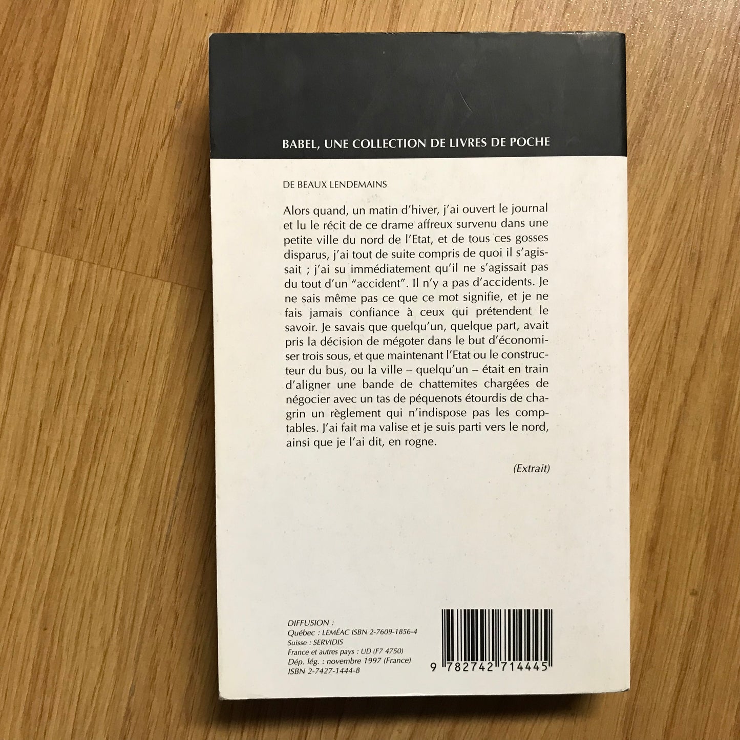 Banks, Russell - De beaux lendemains