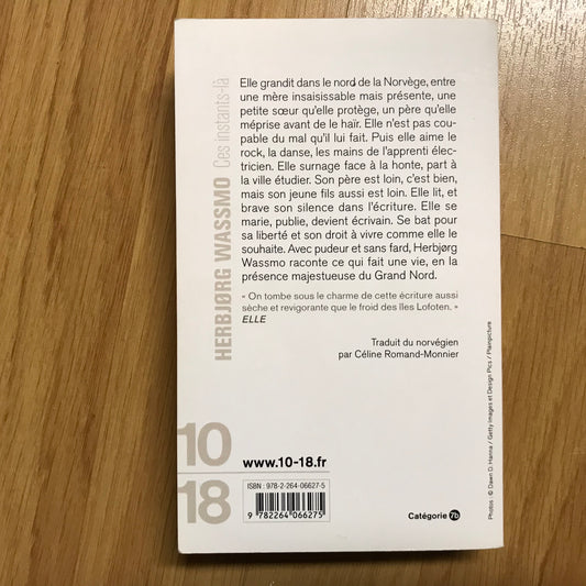 Wassmo, Herbjorg - Ces instants-là