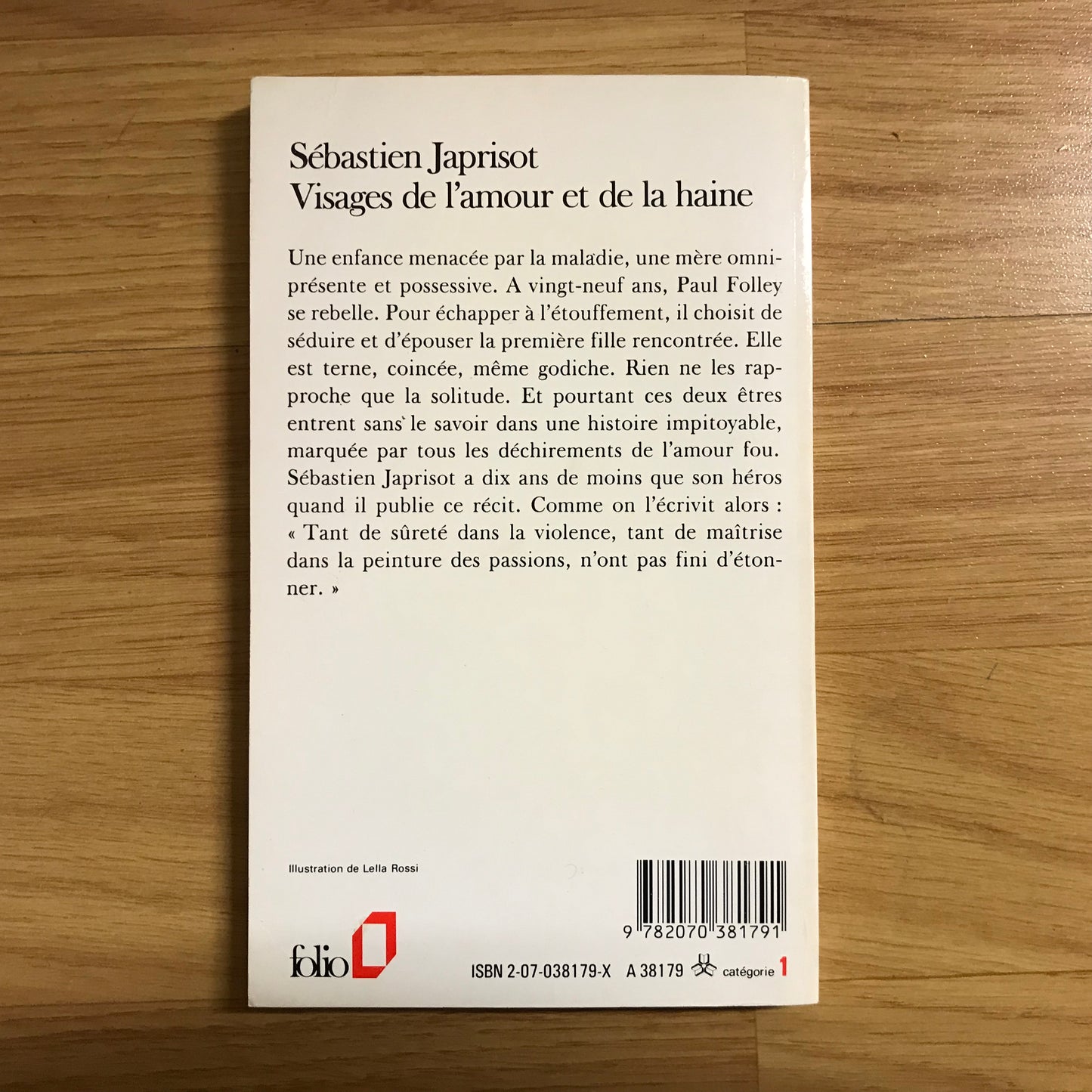 Japrisot, Sébastien - Visages de l’amour et de la haine