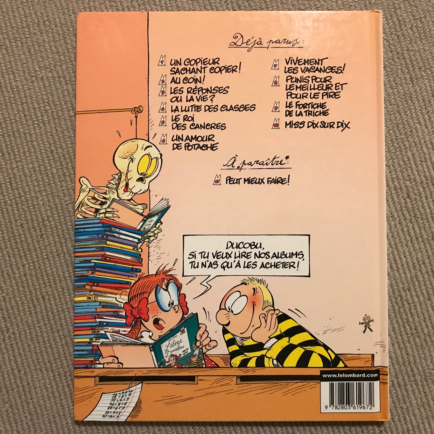 L’élève Ducobu T10: Miss dix sur dix - Godi & Zidrou