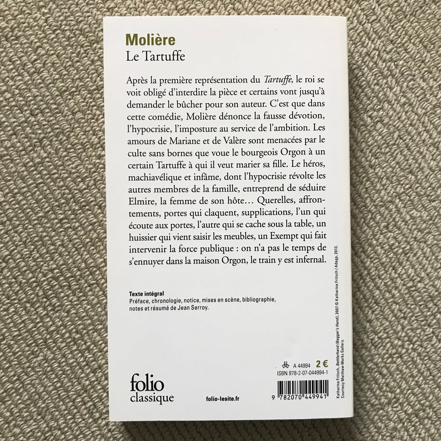 Molière - Le Tartuffe