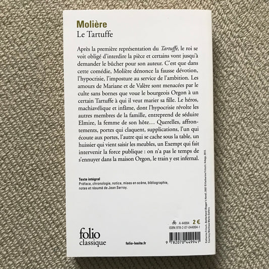 Molière - Le Tartuffe