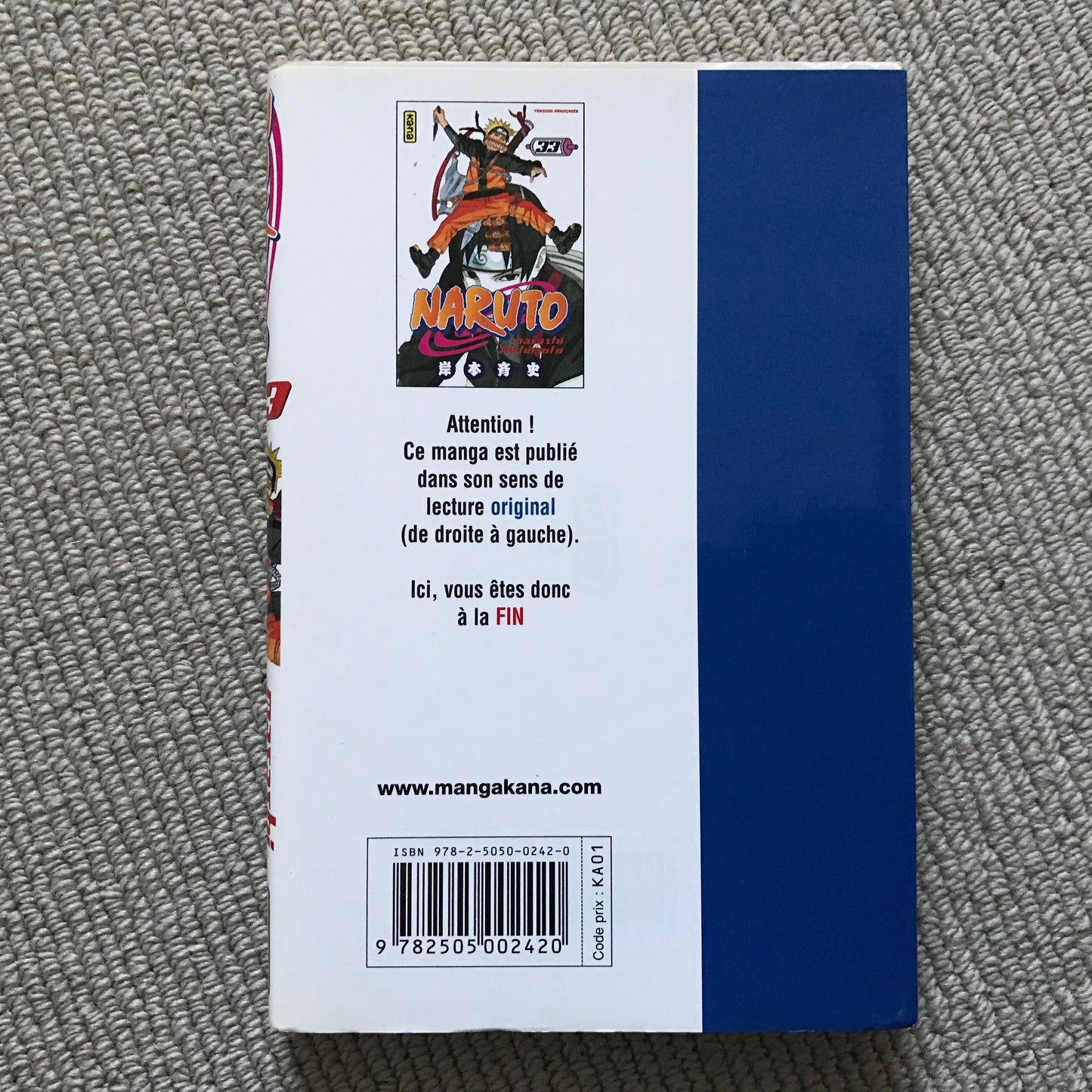 Naruto T33 - Masashi Kishimoto