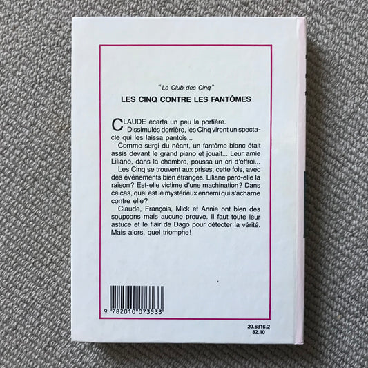 Le club des cinq contre les fantômes - E. Blyton