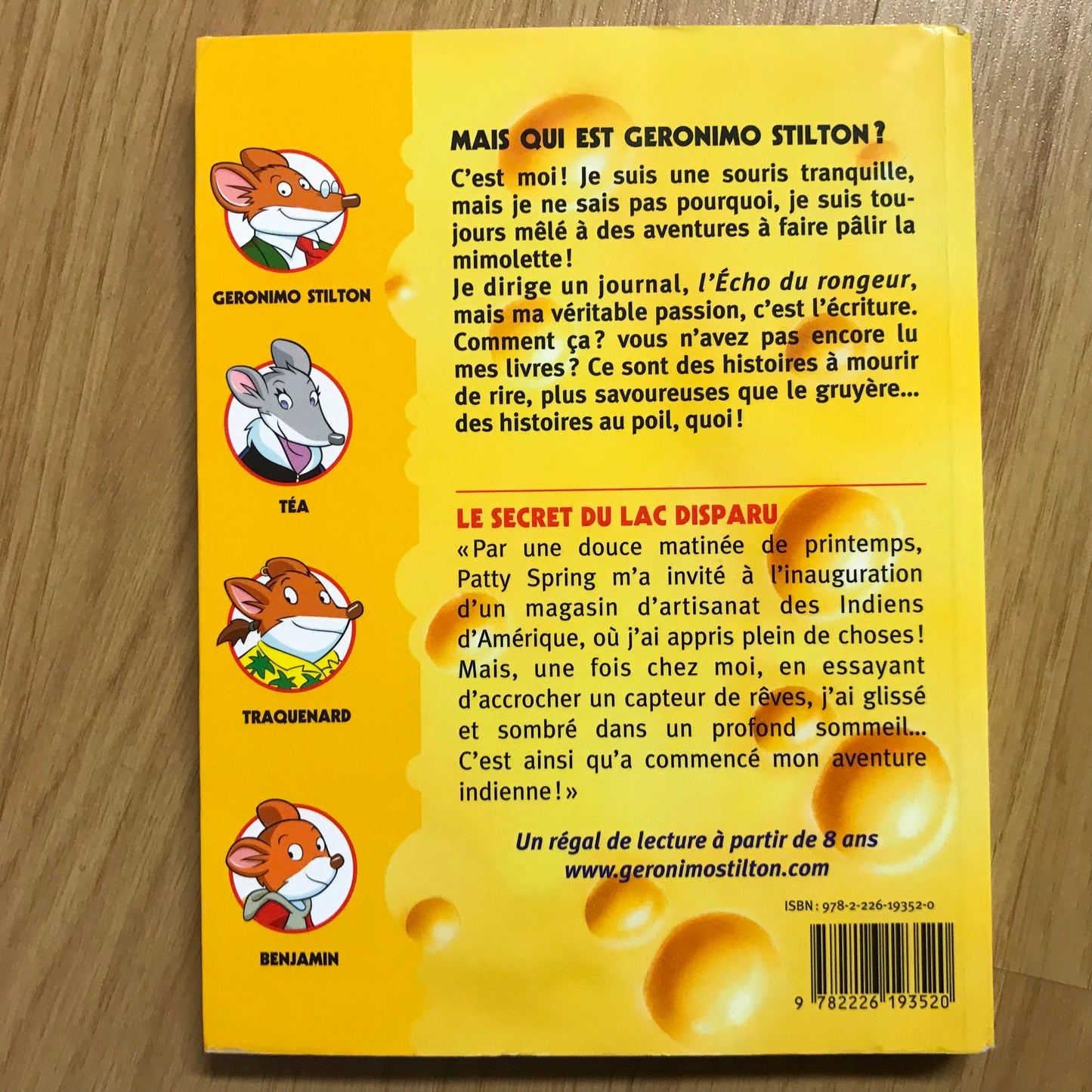 Geronimo Stilton 54: Le secret du lac disparu