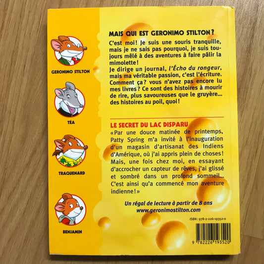 Geronimo Stilton 54: Le secret du lac disparu