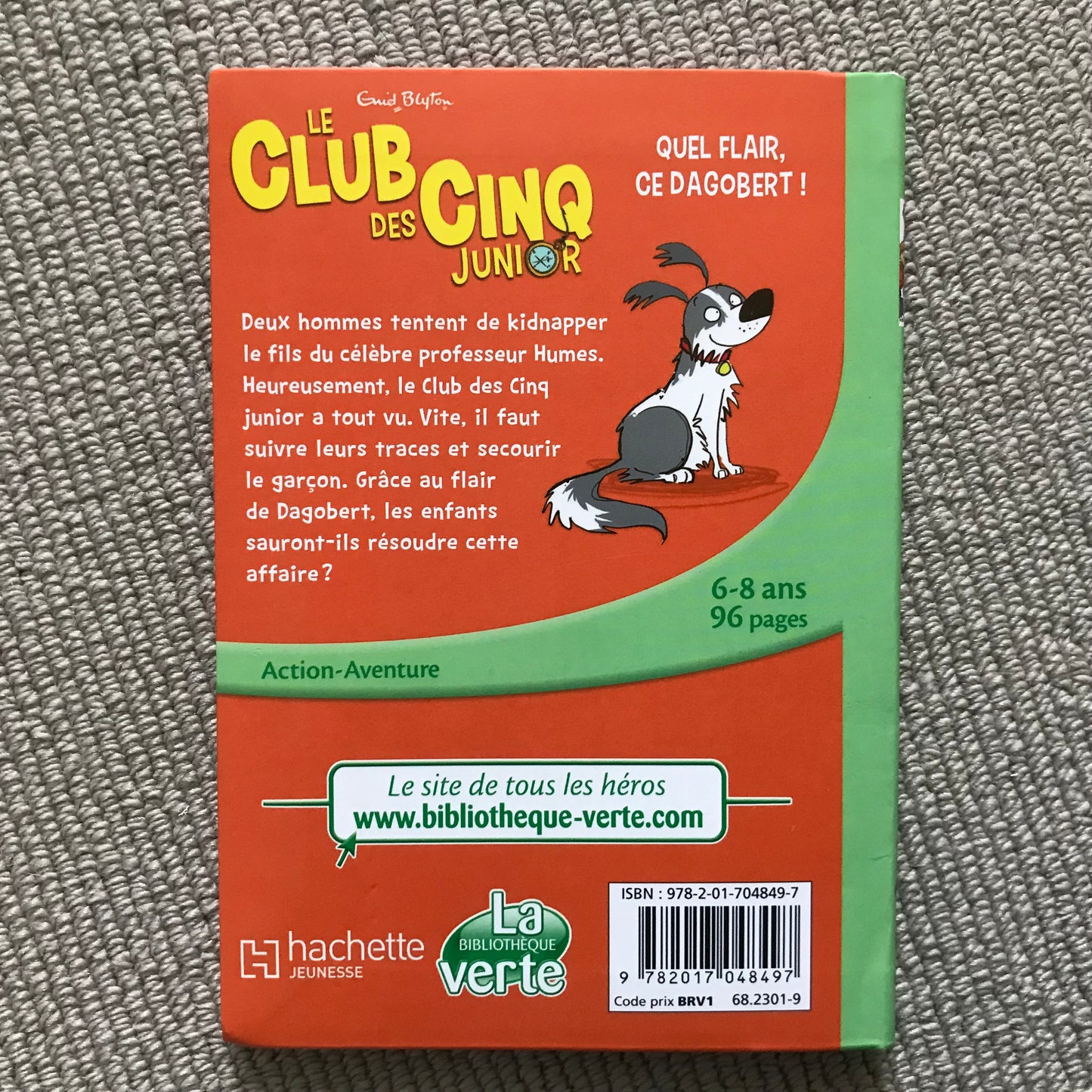 Le club des cinq junior: Quel flair, ce Dagobert ! - Enid Blyton