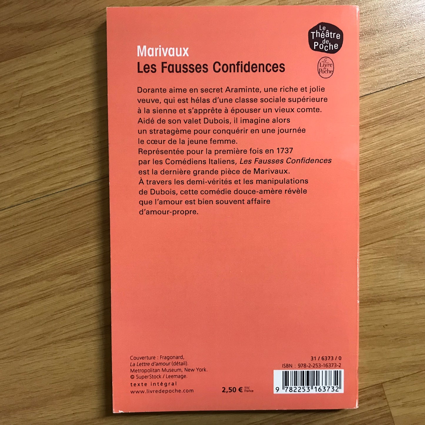 Marivaux, Les fausses confidences