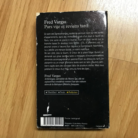 Vargas, Fred - Pars vite et reviens tard