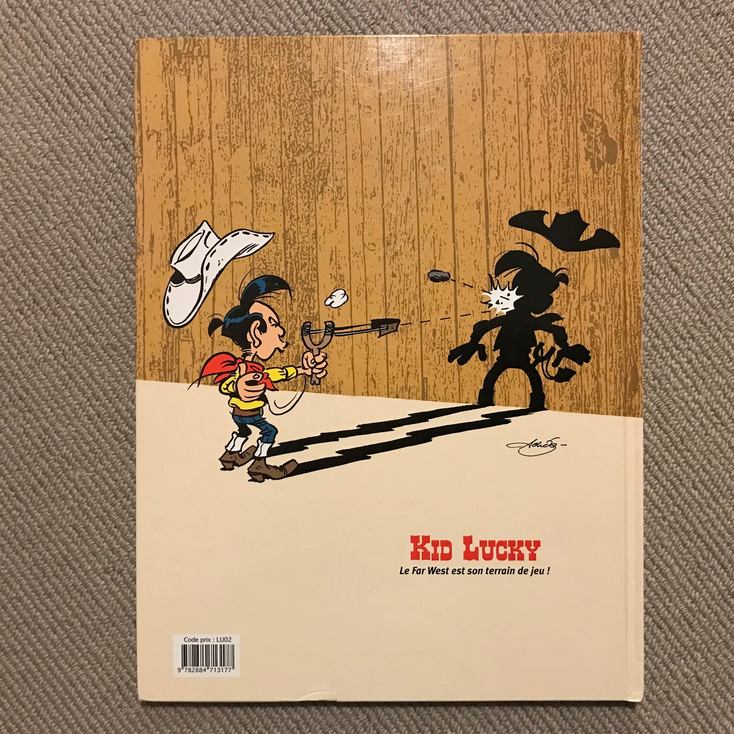 Kid Lucky T01: L’apprenti cow-boy - Achdé d’après Morris