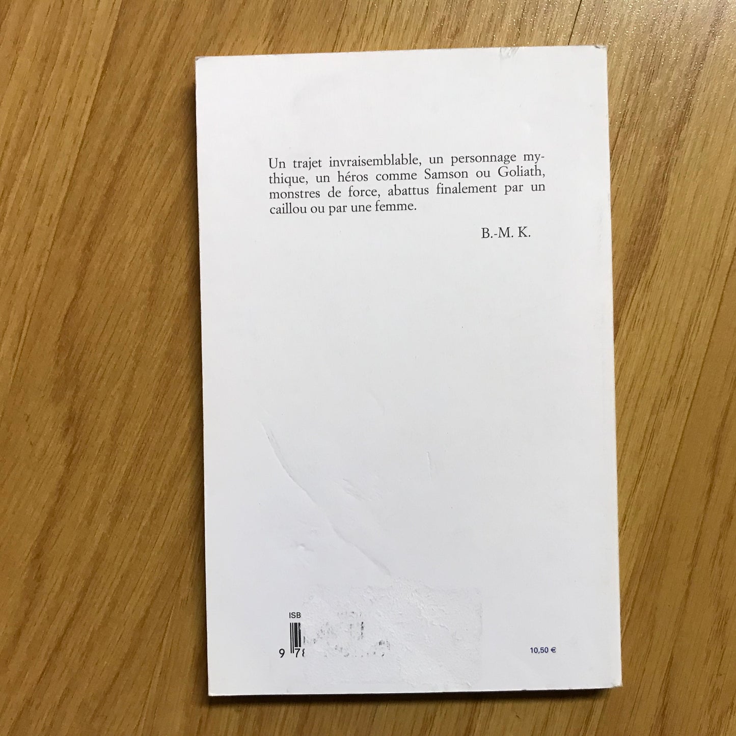 Koltès, Bernard-Marie - Roberto Zucco