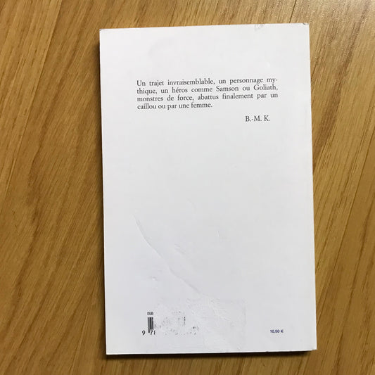 Koltès, Bernard-Marie - Roberto Zucco