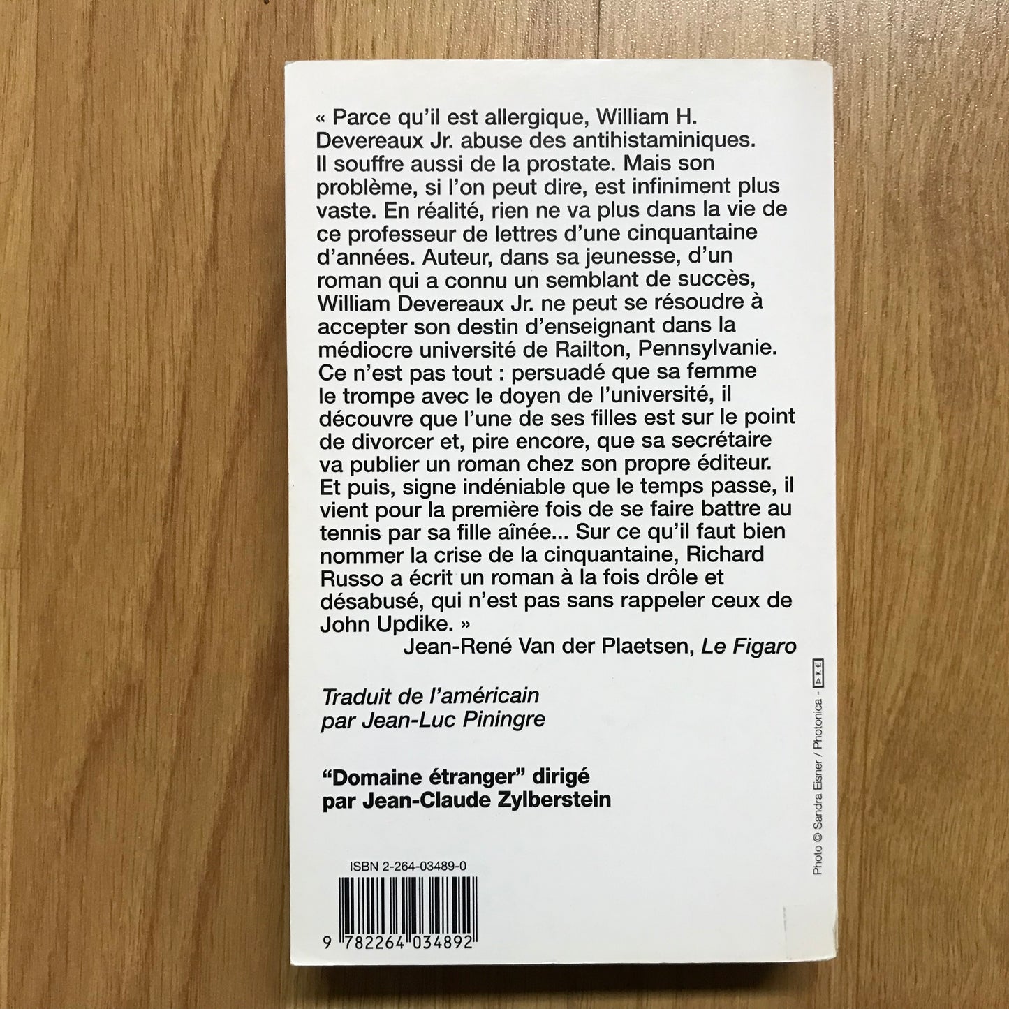 Russo, Richard - Un rôle qui me convient