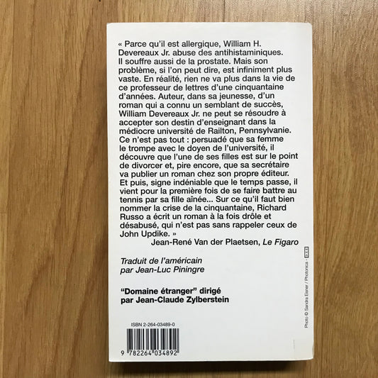 Russo, Richard - Un rôle qui me convient