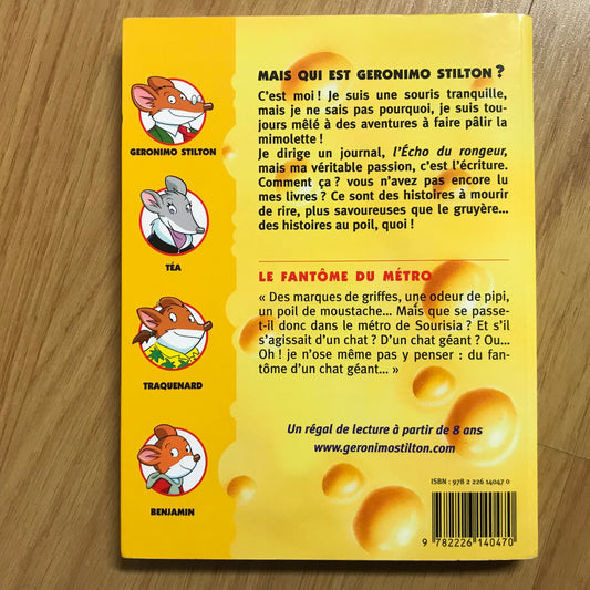 Geronimo Stilton 06 - Le fantôme du métro