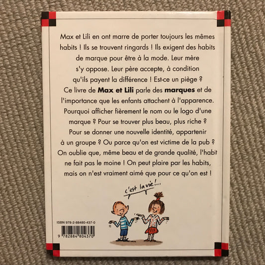 Max et Lili T85: Max et Lili sont fans de marques - Bloch & Saint Mars