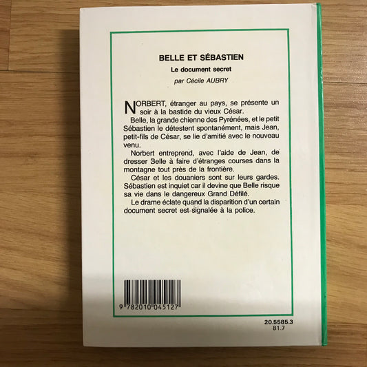 Aubry, Cécile - Belle et Sébastien, le document secret