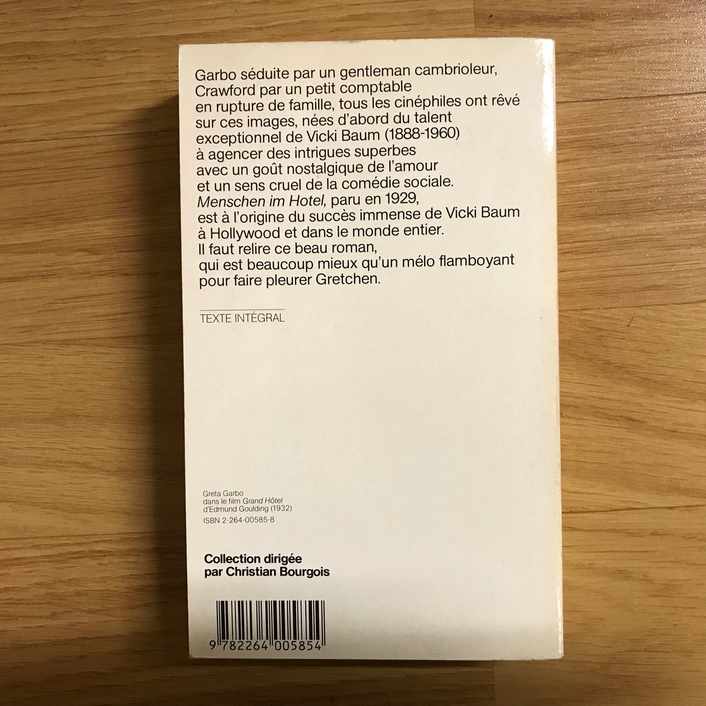 Baum, Vicki - Grand Hôtel