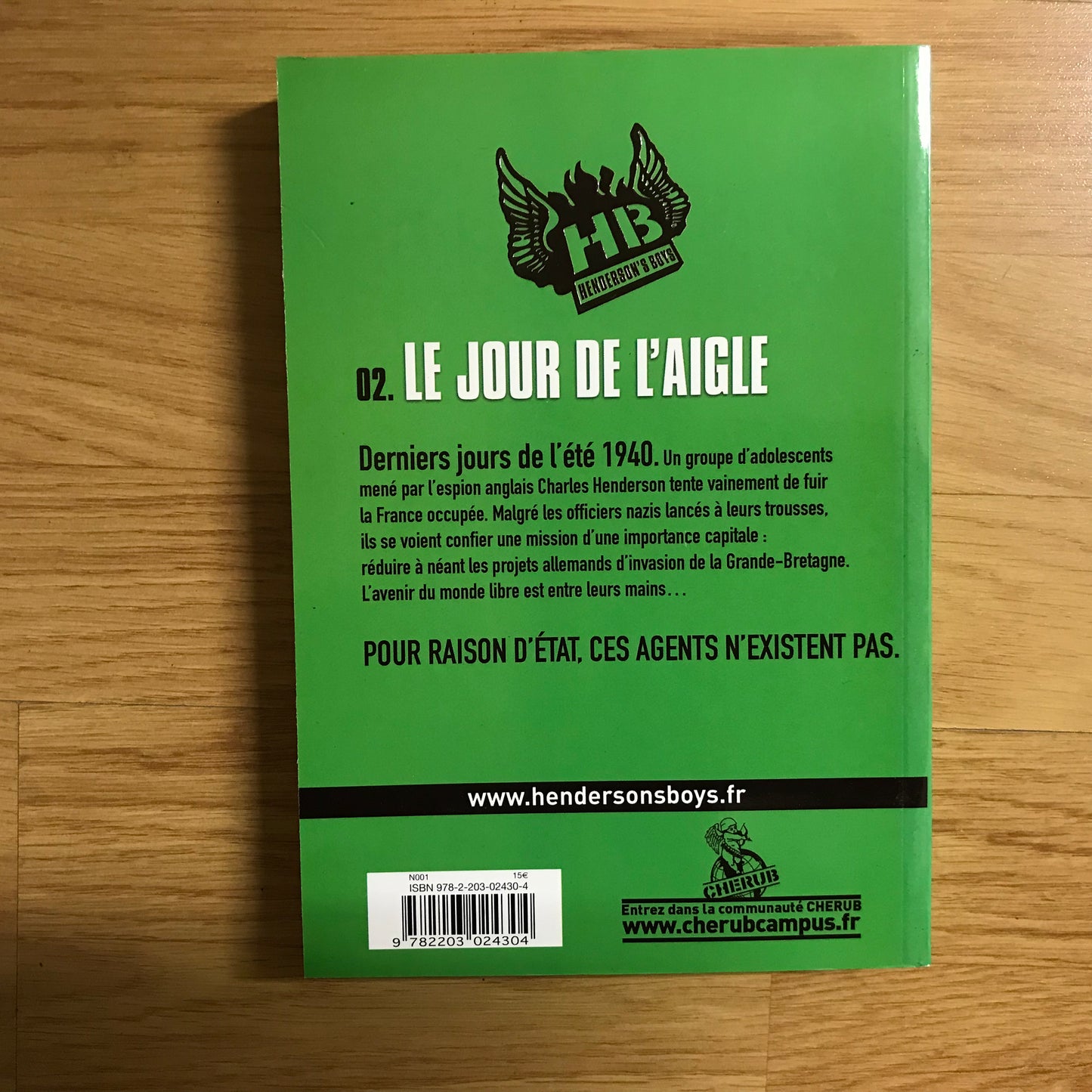 Henderson’s boys 02, Le jour de l’aigle - Robert Muchamore