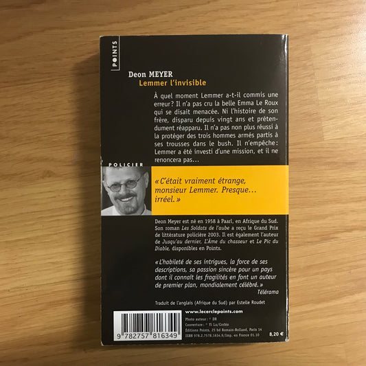 Meyer, Deon - Lemmer l’invisible