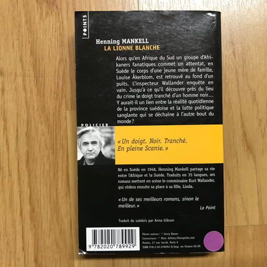 Mankell, Henning - La lionne blanche