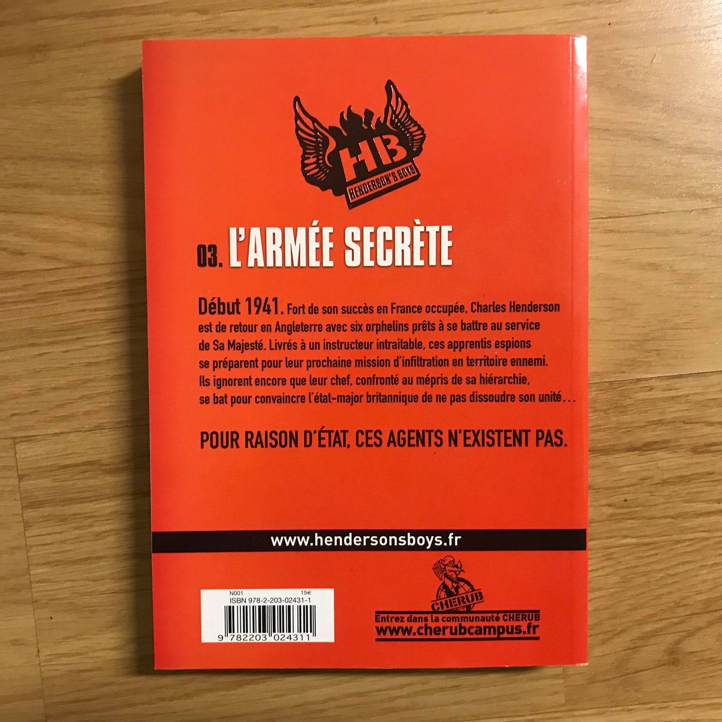 Henderson’s boys 03, L’armée secrète - Robert Muchamore
