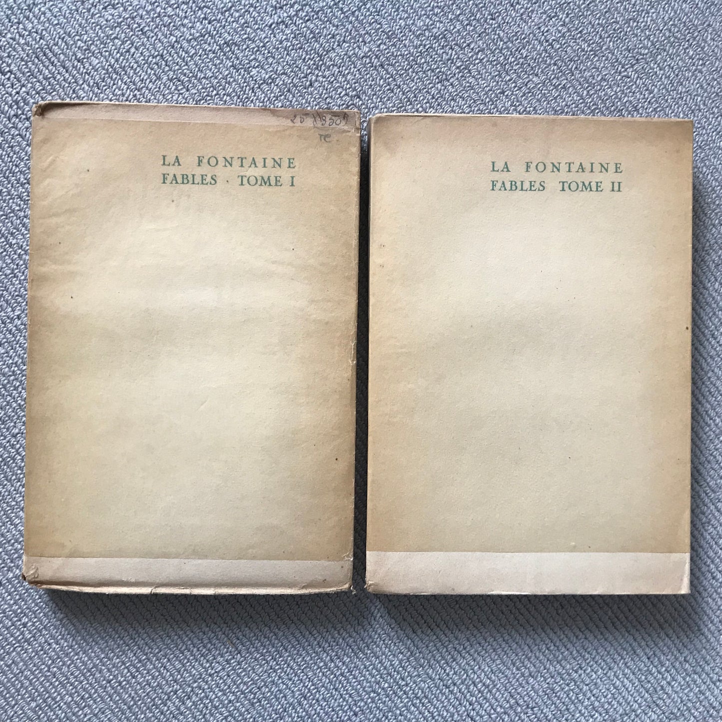 Fontaine de la, Jean - Fables Tomes 1 & 2